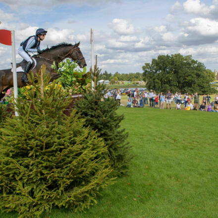 Alice Casburn riding TOPSPIN 224