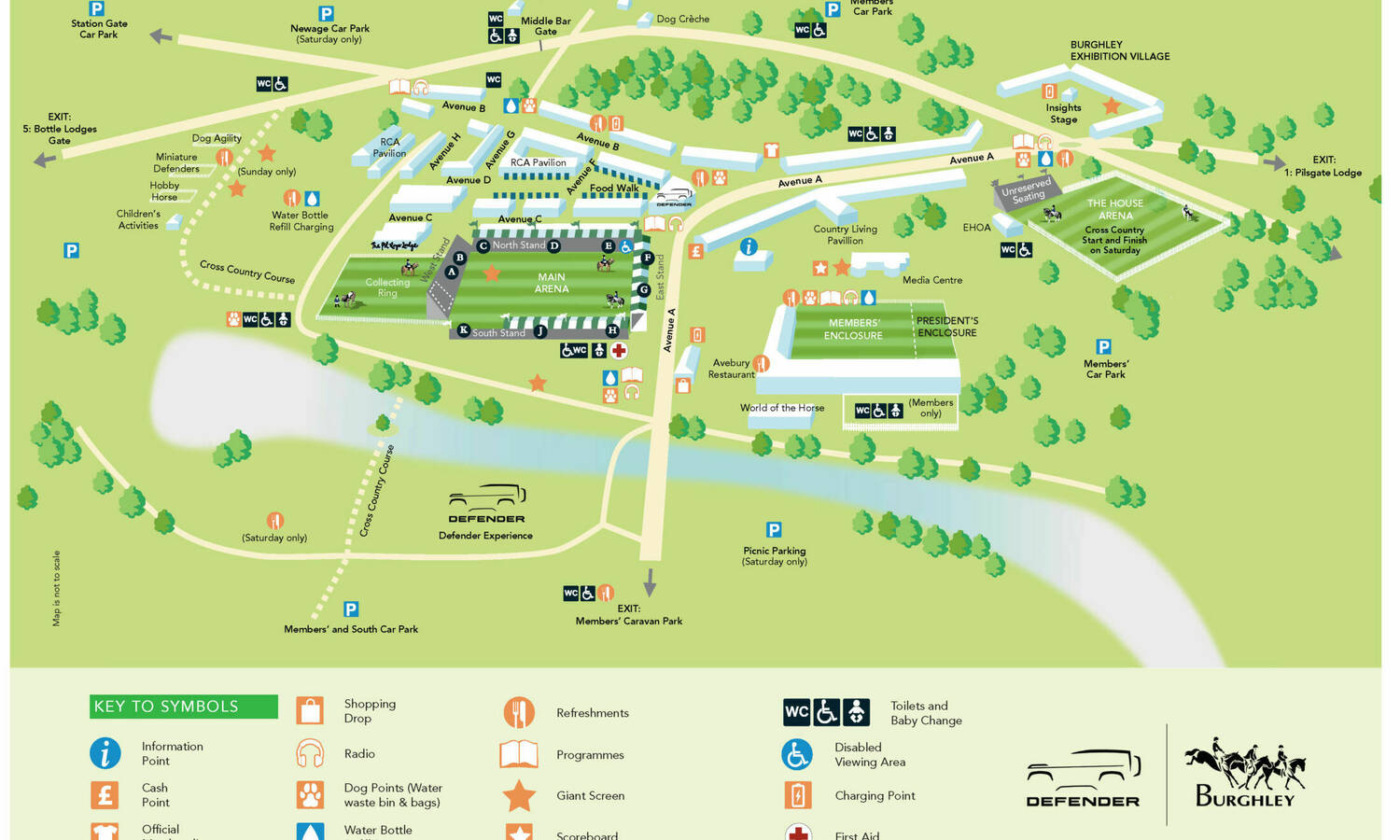 Showground Map pdf