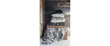 BATTERBUR TOSCANA SHEARLING THROWS AND CUSHIONS low res image Copy