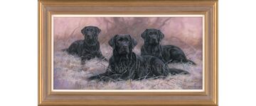 The Three framed adj