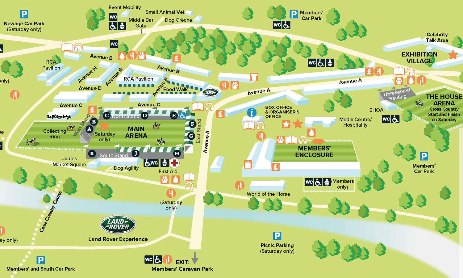 Maps Defender Burghley Horse Trials