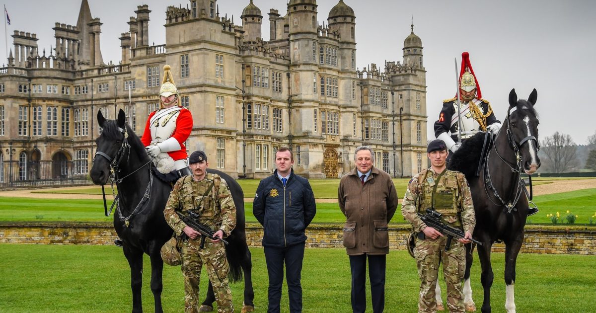 The Household Cavalry Foundation… Defender Burghley Horse Trials