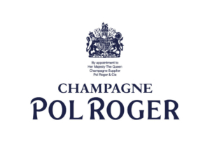 Champagne Pol Roger Logo RW Navy