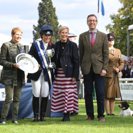 Pippa Funnell Prize giving LRBHT PN19 131782