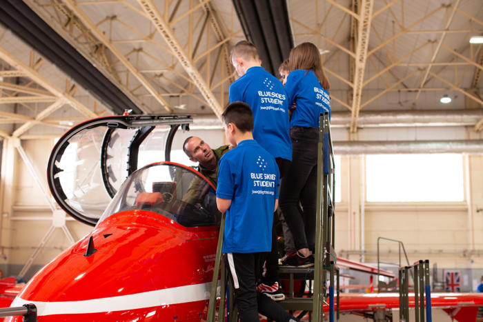 Blue Skies Inspiration Day at RAF Scampton with Red Arrows 27 1200